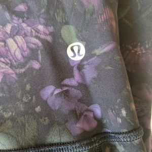 Lululemon size 4 Wunder Under 7/8 Leggings Luxtreme 28" Frozen Flourish Floral